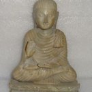 9.5" Marble Buddha Handmade Figurine Lord Worship Hindu Sculpture Home Decor Art