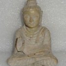 4.5" Blessing Marble Buddha Sculpture Figure Handmade Decorative Home Decor Arts