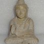 4.5" Blessing Marble Buddha Sculpture Figure Handmade Decorative Home Decor Arts