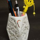 Marble Pen Holder Stand Hand Carved Home Decor Handmade Art Beautiful Art Gifts