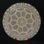 17" Large Rare Marble Plate Filigree Hand Carved Art Handmade Home Decor Gifts