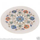 9" Decorative Marble Plate Pietra Dura Marquetry Inaid Mosaic Home Decor Gifts 9" Decorative Marble Plate Pietra Dura Marquetry Inaid Mosaic Home Decor Gifts