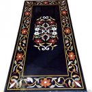 Size 3'x4' Marble Dining Table Top Inlay Gemstone Mosaic Art Home Decor H955A