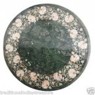 Size 2'X2' Marble Side Coffee Table Top Mother of Pearl Mosaic Floral Decor H913