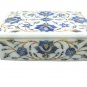 6"x4"x2" Marble Decorative Lapis Lazuli Handmade Jewelry Box Trinket Pietra Dura