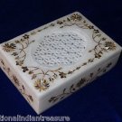 6"x4"x1.5" Marble Jewelry Box Paua Shell Ring Box Pietra Dura Marquetry Decor 6"x4"x1.5" Marble Jewelry Box Paua Shell Ring Box Pietra Dura Marquetry Decor