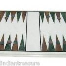 12"x18" Backgammon Board Game marble inlay coffee table Unique Home Decorative 12"x18" Backgammon Board Game marble inlay coffee table Unique Home Decorative