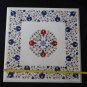 24" Lapis Marble Marquetry Coffee Dining Table Top Pietra Dura Shopping Art