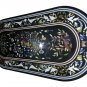 Size 2.5'X5' Marble Dining Table Top Inlay Pietradure Mosaic Art Home Decor H936