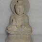 7" Blessing Buddha Sculpture Figure Handmade Of Marble Art Decor Home Carved