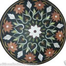 Size 30"X30" Marble Dining Table Top Jasper Inlay Mosaic Floral Home Decor H940A
