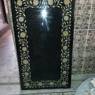 3'x2' Black Marble Coffee Dining Table Top Paua Shell Dura Marquetry Decor New