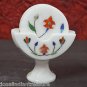4" Marble Coaster Set Kitchen Dining & Bar Accessories Pietra Dura Home Decor