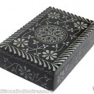 6"x4"x2" Black Marble Jewelry Box Trinket Box Handmade Carved Home Decor Arts 6"x4"x2" Black Marble Jewelry Box Trinket Box Handmade Carved Home Decor Arts