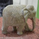5" Soapstone Marble Elephant Insiade a Baby Elephant Handmade Home Decor Art