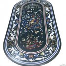 Size 3'X2' Marble Dining Table Top Rare Inlay Pietradure Mosaic Home Decor H930