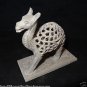 3.5" Marble Camel Filigree A CAMEL INSIDE CAMEL Hand Carved home Decor Art Gifts
