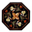 12" Marble Dining Table Top Coffee Inlay Marquetry Handmade Gifts Mosaic New