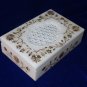 6"x4"x1.5" Marble Jewelry Box Paua Shell Ring Box Pietra Dura Home Decor Gifts