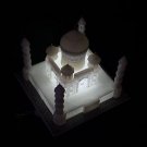 12"x12" White Marble Taj Mahal Collectible Replica Handicraft Home Decor Gifts