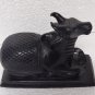 Black Marble Idol Handmade Pooja Nandi Hinduism idol art handicraft Decor Art