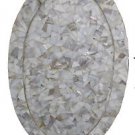 12"x20" Decorative Oval Marble Plate Mother Of Pearl Pietra Dura Handmade Gifts 12"x20" Decorative Oval Marble Plate Mother Of Pearl Pietra Dura Handmade Gifts