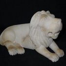 Antique African Safari Big Cat Love Carved STONE MARBLE Lion Figurine Sculpture Antique African Safari Big Cat Love Carved STONE MARBLE Lion Figurine Sculpture