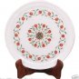 9" Marble Serving Round Tray Plate Hakik Inlay Fine Art Pietradure Kitchen Decor