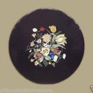 24" Marble Dining Coffee Table Top Handmade Fruits Arts Marquetry Home Decor