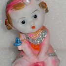 Beautiful Deco Clay baby Art Sculpture hand painted home decor gifts Figurine