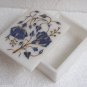 4"x3"x2" Marble Jewelry Box Handmade Delonix Regia Flower Pietra Dura Decor Arts