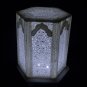 Marble Electric Night Table Lamp Lattice Design Hand carved Xmas Home Gifts