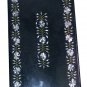 Size 4'x2' Marble Dining Table Top Abalone Stone Inlay Marquetry Home Deco H956A