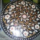 36" New Black Fine Handmade Table Top Coffee Dining Home Decor Handcarved New