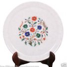 9" Marble Serving Dish Plate Rare Inlay Fine Art Mosaic Work Kitchen Decor Gifts 9" Marble Serving Dish Plate Rare Inlay Fine Art Mosaic Work Kitchen Decor Gifts