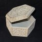 Marble Jewelry Box Trinket Gorara hand carved Flower Home decor gifts
