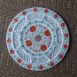 15" Marble Plate Filigree Hakik Floral Design Pietra Dura Work Handmade Decor