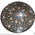 Size 2'X2' Marble Side Coffee Table Top Rare Inlay Marquetry Art Home Decor H910
