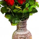 8" Marble Soapstone Flower Vase Pot Beautiful Collectible Home Decor Arts Gifts 8" Marble Soapstone Flower Vase Pot Beautiful Collectible Home Decor Arts Gifts