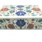6"x4"x2" Marble Decorative Handmade Jewelry Box Trinket Semi Precious Home Gifts
