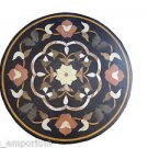 24" Marble Console Table Top Inlaid Handmade Side Table Top Home Decor Gifts Art 24" Marble Console Table Top Inlaid Handmade Side Table Top Home Decor Gifts Art
