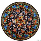 5' Marble Dining Table Top Multi Inlay Stone Grapes Mosaic Art Handmade Decor 5' Marble Dining Table Top Multi Inlay Stone Grapes Mosaic Art Handmade Decor