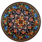 5' Marble Dining Table Top Multi Inlay Stone Grapes Mosaic Art Handmade Decor