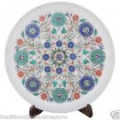 13" Marble Serving Dish Plate Micro Mosaic Art Inlay Marquetry Table Decor Gifts 13" Marble Serving Dish Plate Micro Mosaic Art Inlay Marquetry Table Decor Gifts