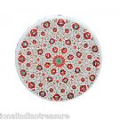 20" Marble Coffee Cardelian Paua Shell Table Top Marquetry Mosaic Home Decor Art