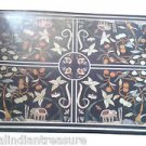 Size 3'x3' Marble Dining Table Top Inlaid Jungle Animal Replica Home Decor H946A Size 3'x3' Marble Dining Table Top Inlaid Jungle Animal Replica Home Decor H946A