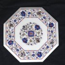 12" Marble Dining Coffee Table Top Paua Shell Lapis Pietra Dura Home Decor Gifts 12" Marble Dining Coffee Table Top Paua Shell Lapis Pietra Dura Home Decor Gifts