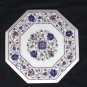 12" Marble Dining Coffee Table Top Paua Shell Lapis Pietra Dura Home Decor Gifts