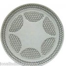 15" White Marble Plate Filigree Hand Carved Handmade Home Decor Gifts Arts New