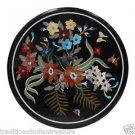 Size 23"x23" Marble Coffee Table Top Mosaic Inlay Grand Pietradure Art Furniture
